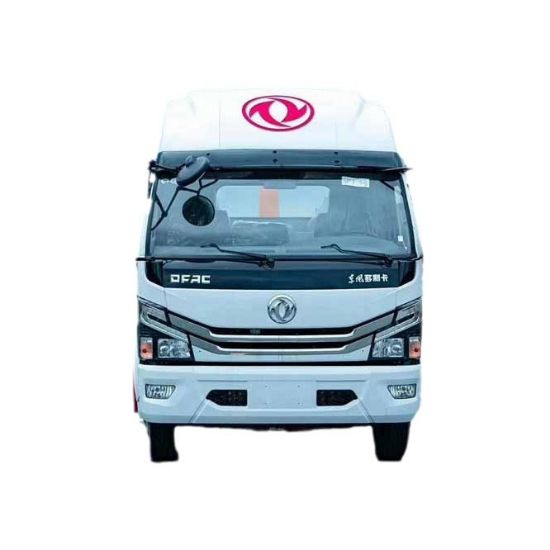 Picture of 7 square 8 square garbage bin transport truck detachable compartment garbage truck Dongfeng Duolika hook arm garbage truck manufacturers
