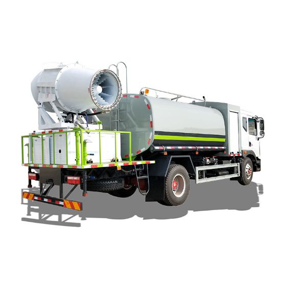 Picture of 8 square spray dust reduction vehicle, urban landscaping, road washing, high dust reduction efficiency, large atomization area