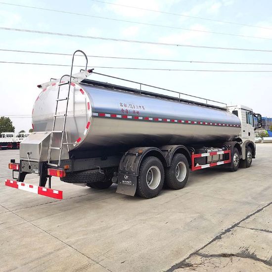 Picture of 22 square fresh milk transport truck Hydraulic concave forming Power Ball CIP In-situ Cleaning Technology Polishing process