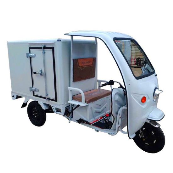 Picture of Chengde electric express truck, van insulated truck, tricycle truck, vegetable and fruit refrigerated truck, transport truck