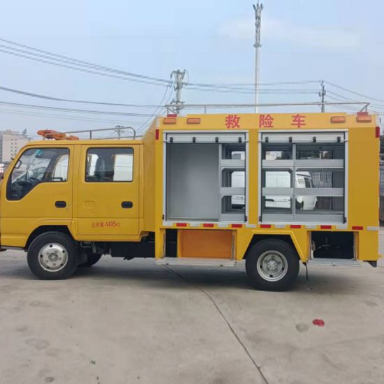 Picture of Emergency vehicles, Dongfeng road repair vehicles, emergency vehicles, flood control and drainage vehicles, engineering rescue vehicles
