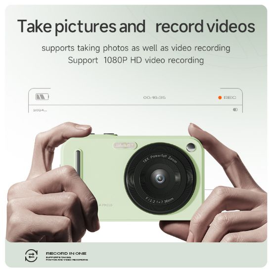 Picture of DigitalCamera HD CCD Digital Camera Student Starter Card Camera Retro Camera