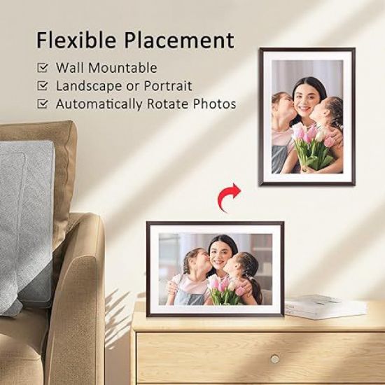 Picture of Digital photo frame 10.1 inch 15.6 inch wifi touch HD electronic cloud album pictures video