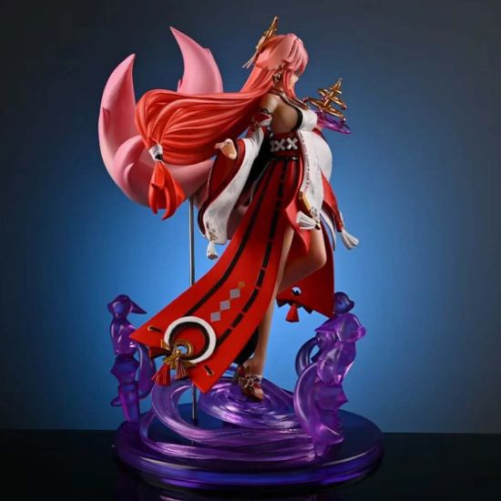 Picture of Zhiman City Game Periphery GK Temple Yae God Child Fox True Meaning Great Miko Hand-made Model Ornaments