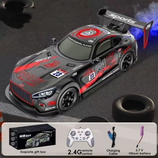 Picture of Large remote control car drift racing spray racing four-wheel drive climbing high-speed car charging toy car boy