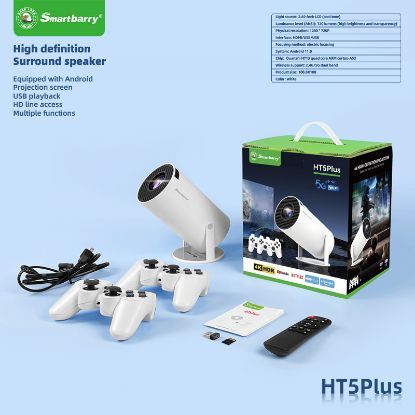 Picture of Cross-border portable projector home Android projector supports game double-title mobile phone projection screen and screen theater