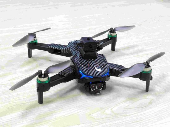 Picture of Brushless Optical Flow Dual-Use Foldable Aerial Photography Quadcopter (Carbon Fiber Shell)