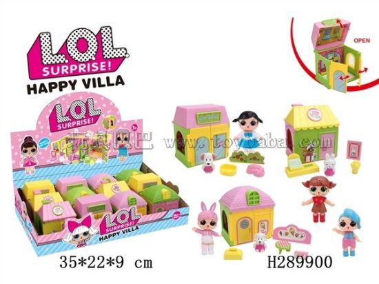 Picture of Surprise Doll Villa (with Dolls) 12pcs
