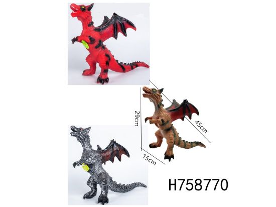 Picture of Rubber Filled Single Head Dragon with IC Single Sound