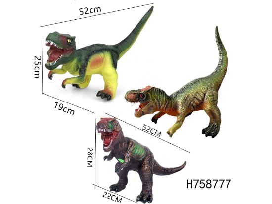 Picture of Rubber Plush Fighting T-Rex with IC, Single Sound