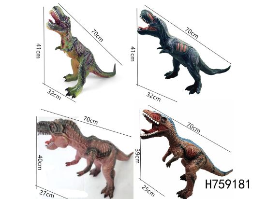 Picture of Large Rubber Filled Soft PVC T-Rex with IC Single Sound