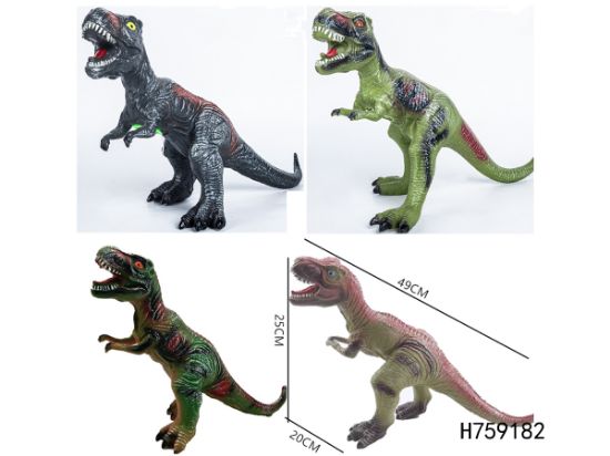 Picture of Soft Rubber Filled Realistic T-Rex Dinosaur with IC Single Sound