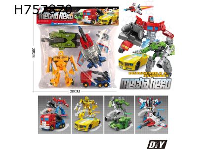 Picture of 4-pack Wild Fury Transformer Series