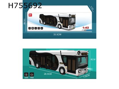 Picture of 1:42 Alloy Model Panda Bus