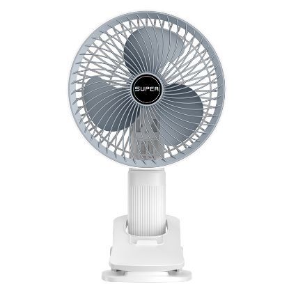 Picture of Wall-Mounted Desktop Little Fan-Three-Leaf White (USB Plug-in Type)
